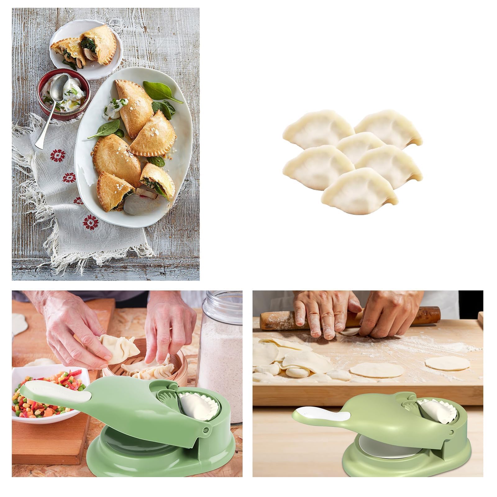 Maszyna do pierogów, 2 w 1 do ravioli, ravioli maker, automatyczny pelmeni, pieróg do owijania do pieczenia do domu kuchnia