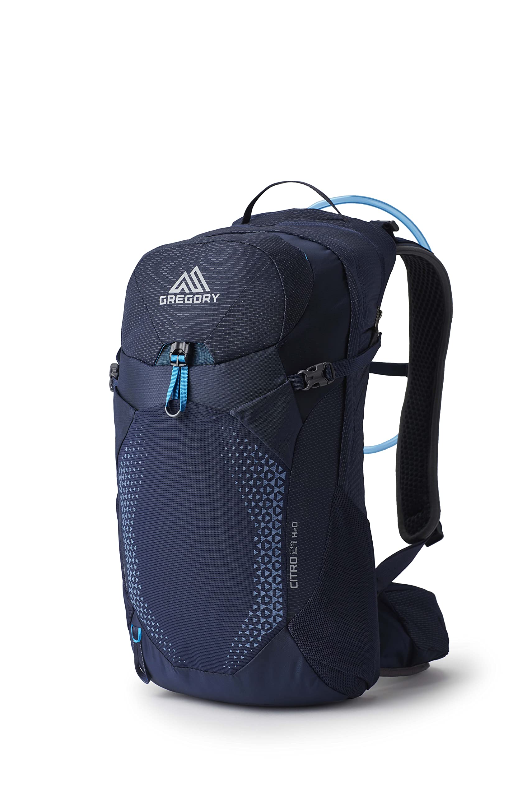 Gregory Citro 24L H2O Unisex Day Hiking/Backpacking Hydration Backpack with Included Reservoir, Breathable Backpanel and Shoulder Harness, One Size Fits All, Volt Blue