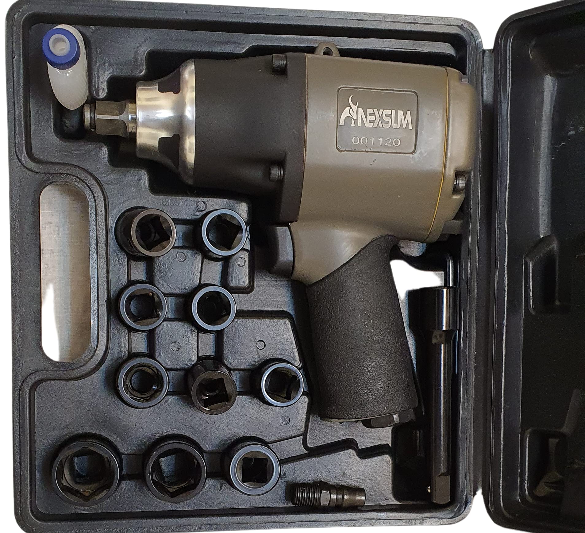 Hyco NEXUM Heavy Duty 1/2 Inch Fixed Square Pneumatic Impact Wrench for Cars Max Torque 950NM