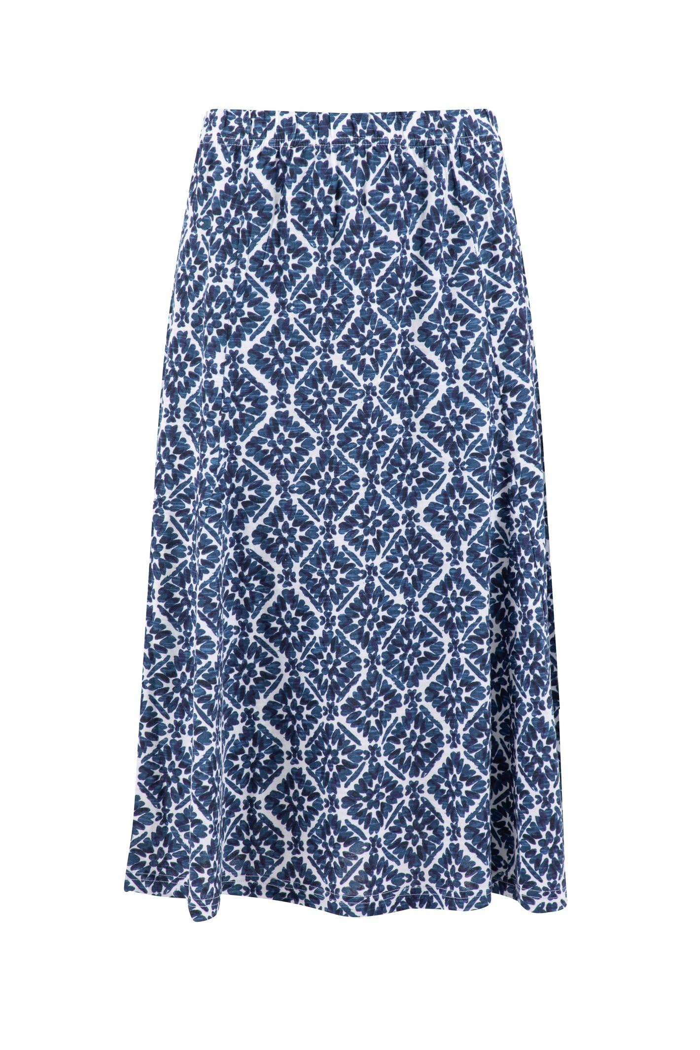 Weird Fish - Women's - Midi Skirt - Size 16 - Mid Blue
