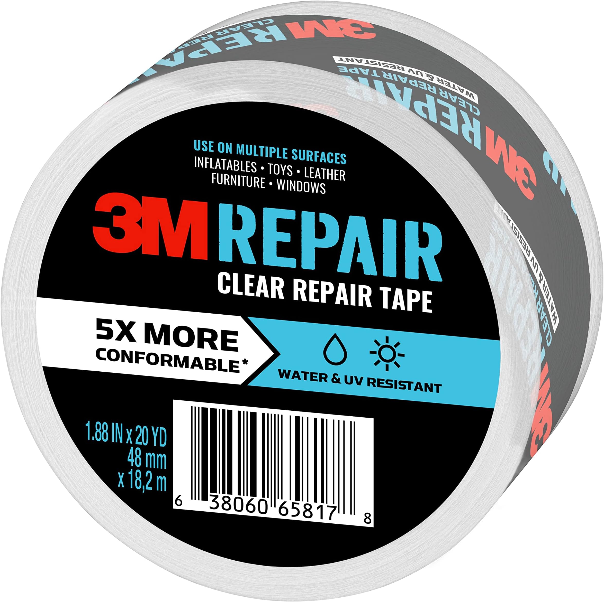 TREX Ferociously Strong Repair Tape, Sticks to Wet