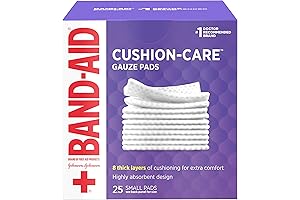 BAND-AID® Brand CUSHION-CARE™ Gauze Pads 2" x 2"