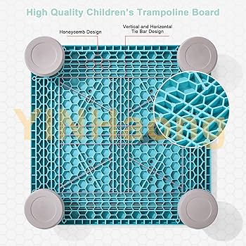 Amazon | 子供用ミニトランポリン、滑り止めベース付き25インチ屋内