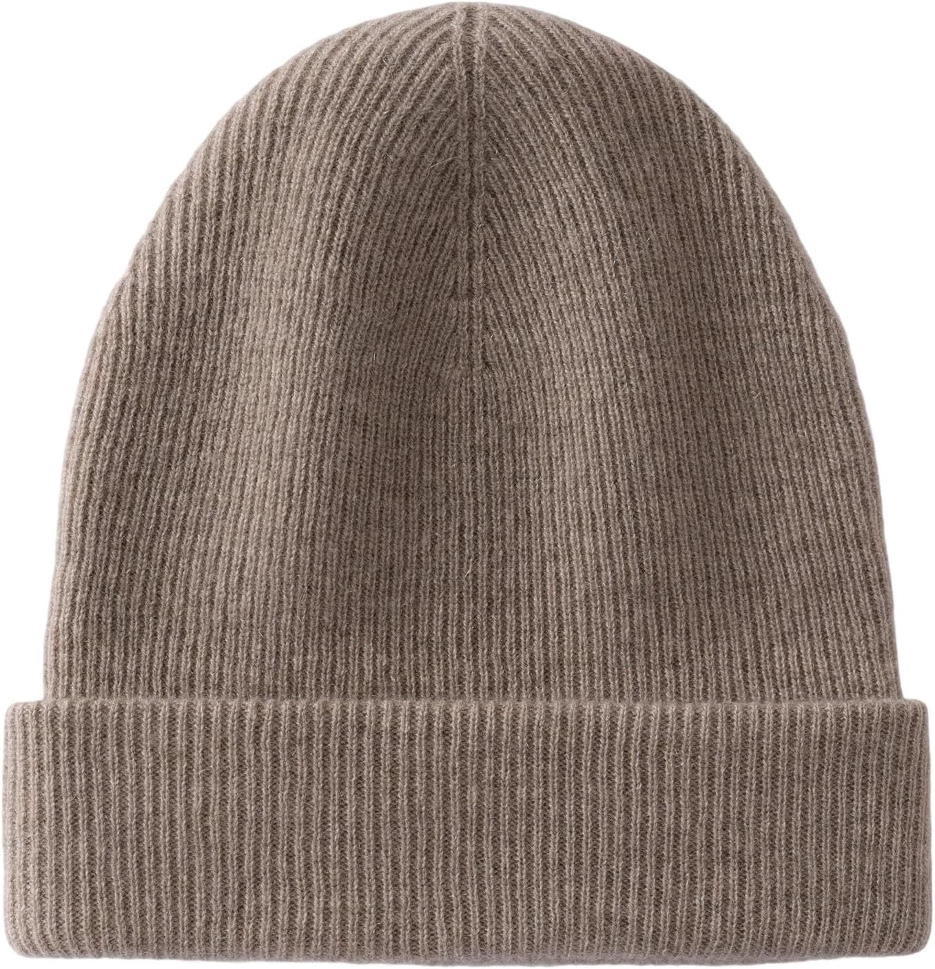 Cashmere Hat Double Thickened Warm Women Men Outdoor Knitted Solid Beanies Ice Skating Hat
