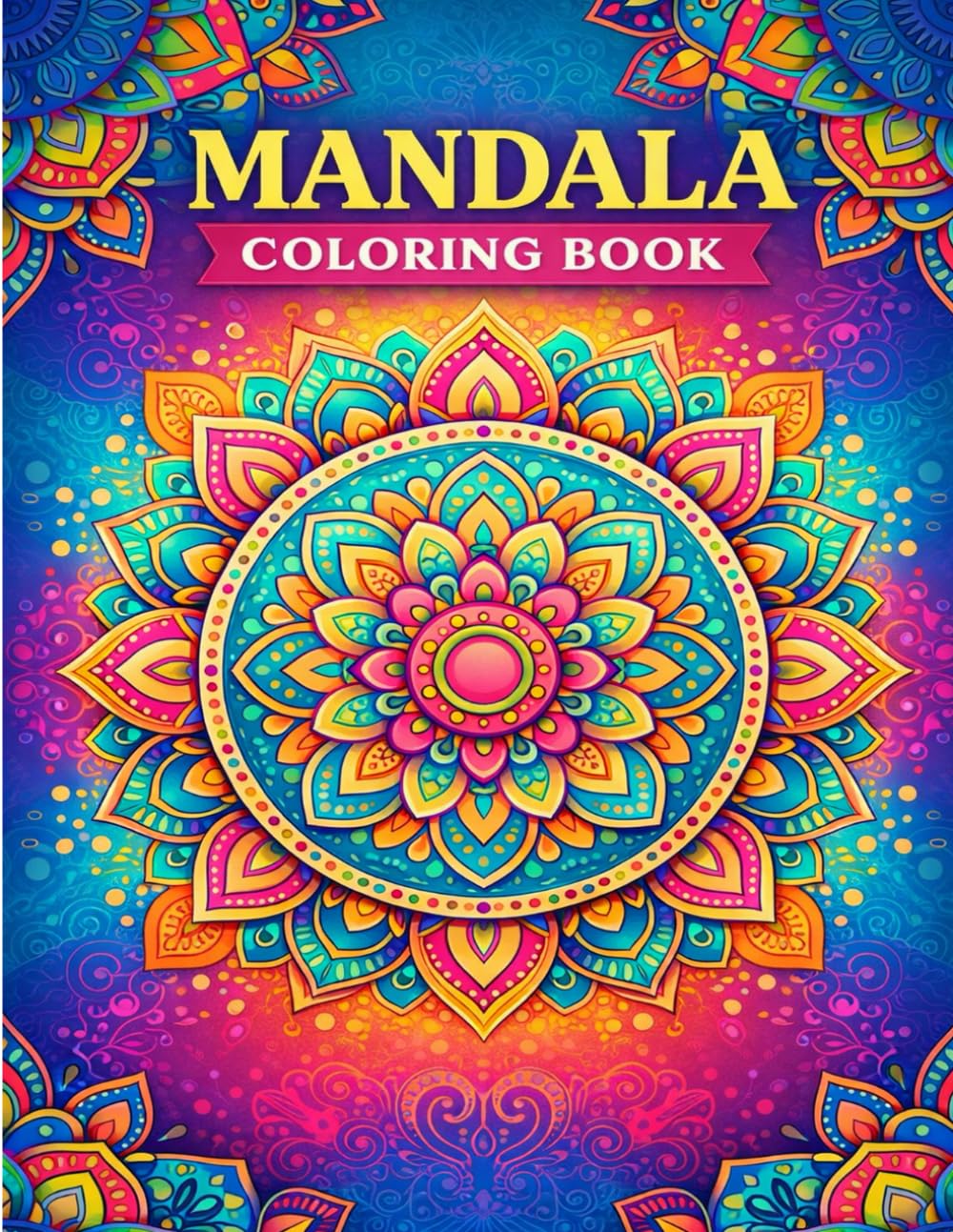 Mandala Coloring Book for Adults: 60 Relaxing Designs for Stress Relief and Mindfulness: 60 Relaxing Mandala Designs for Stress Relief, Mindfulness, and Calm