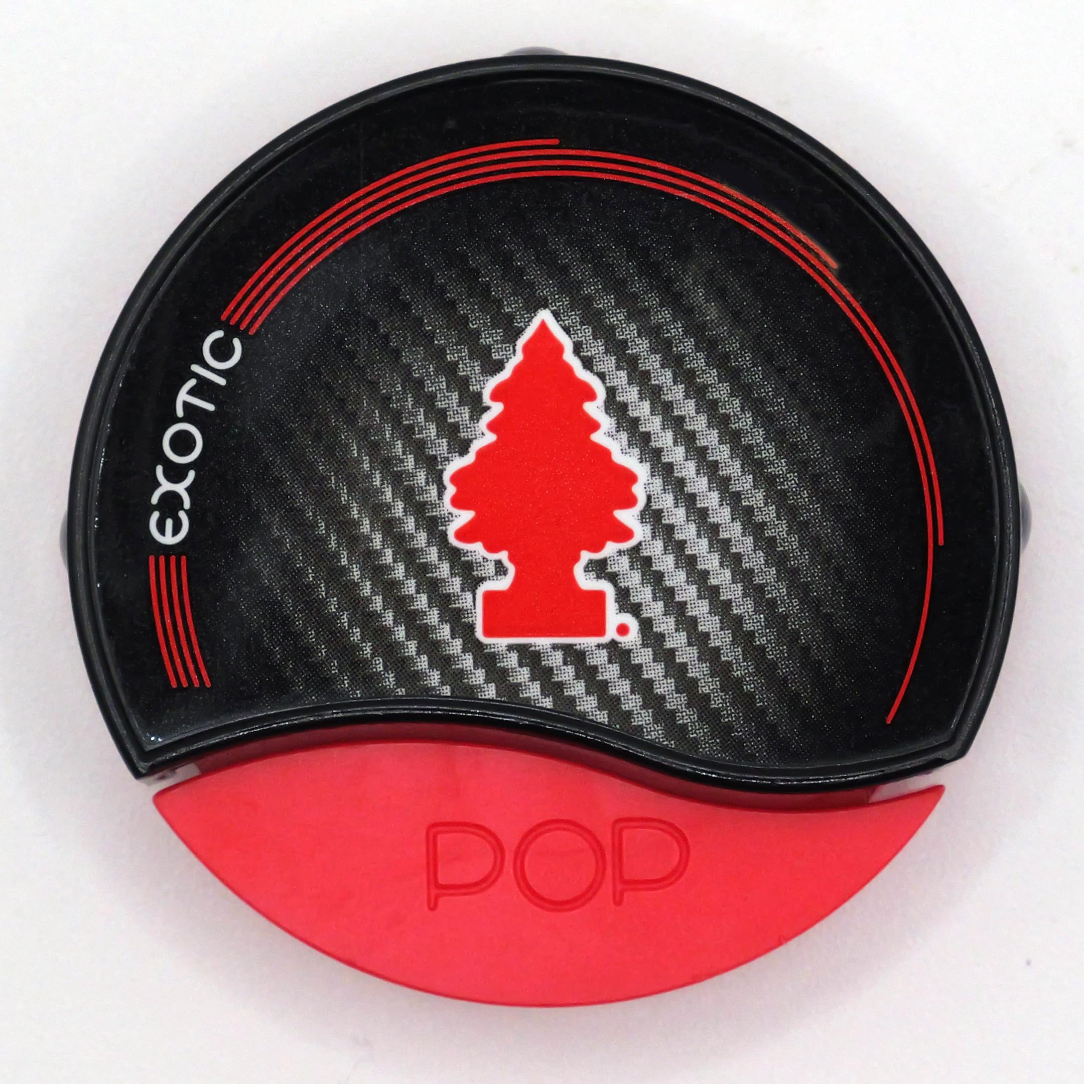 Arbre Magico POP Profumatore Auto Solido Fragranza Exotic Durata 30 Giorni Design Italiano 1 Pezzo
