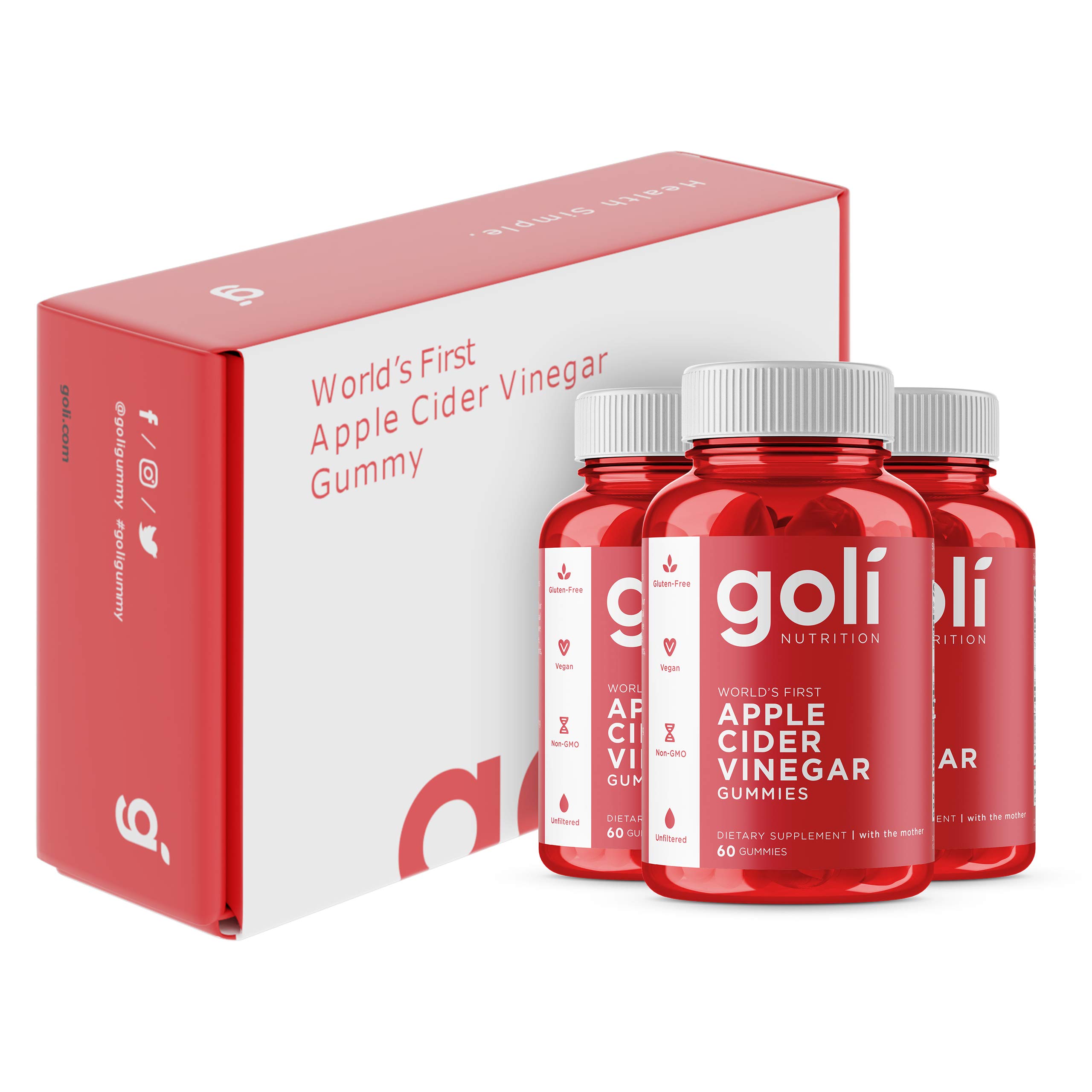 Vitafusion Apple Cider Vinegar Gummy Vitamins, 500mg Apple Cider