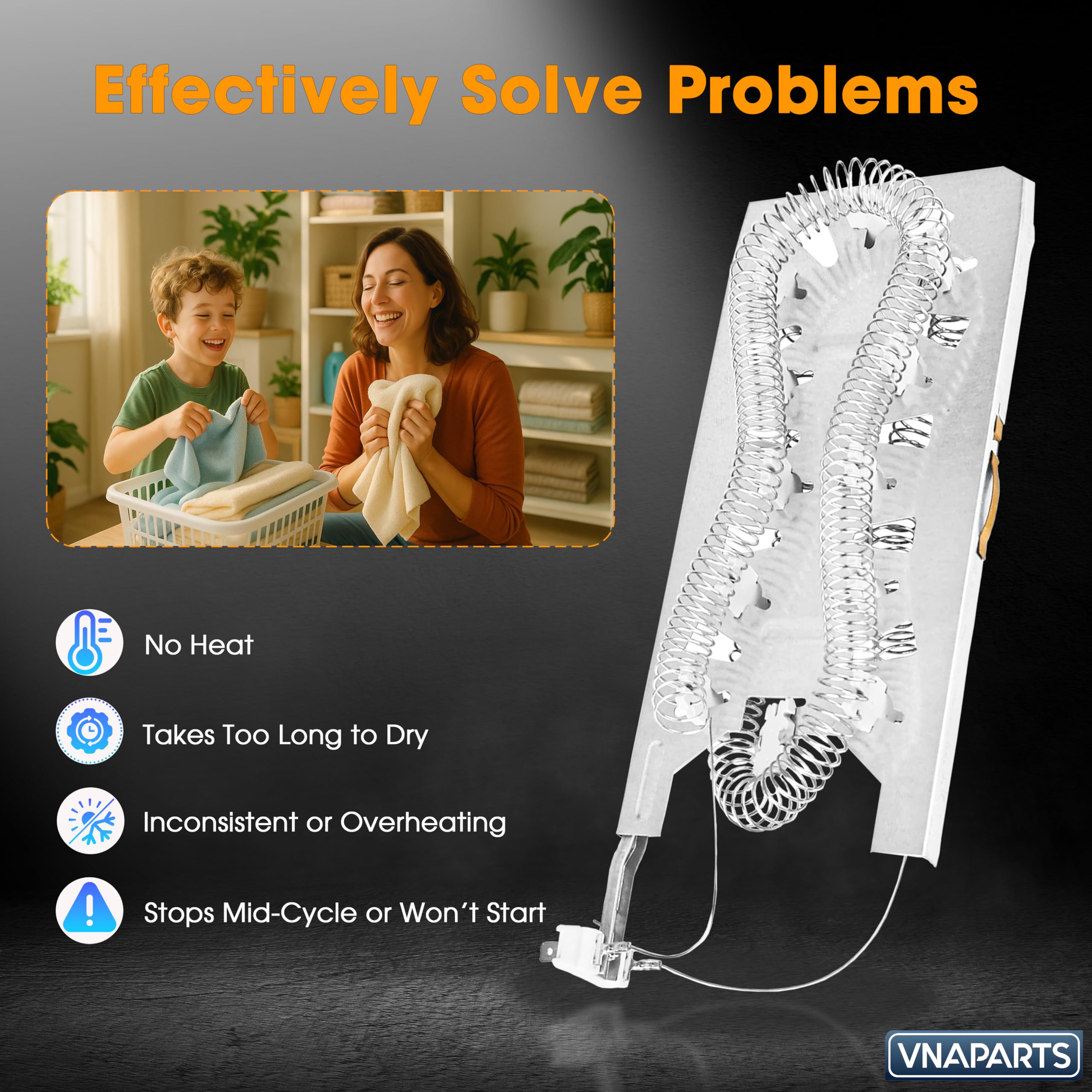 Amazon.com: VNAPARTS Dryer Heating Element Kit for Whirlpool