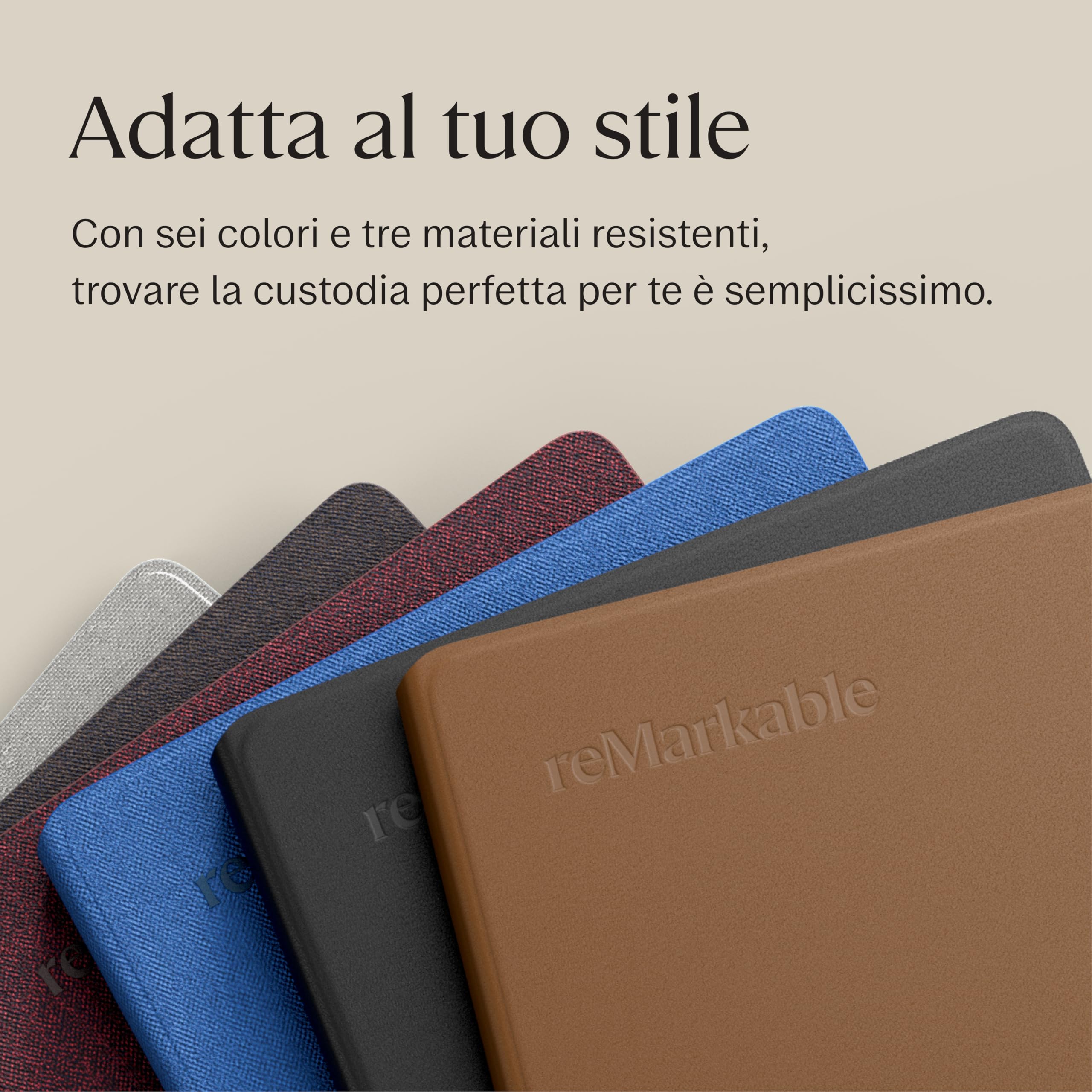 reMarkable Book Folio | Custodia polimero per Paper Pro Move | Cobalt