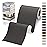 OAZ Canvas Repair Tape Self Adhesive, Black Gray Fabric Patches for Furniture, 4x79 Inch Waterproof Canvas Repair Patch for Boat Covers, Sofas, Chairs, Tote Bags, Couches, Tents, Sun Shades