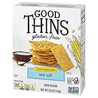 Vista 76 de Good Thins Simply Salt Snacks - Galletas de arroz sin gluten, 3.5 onzas (paquete de 3)