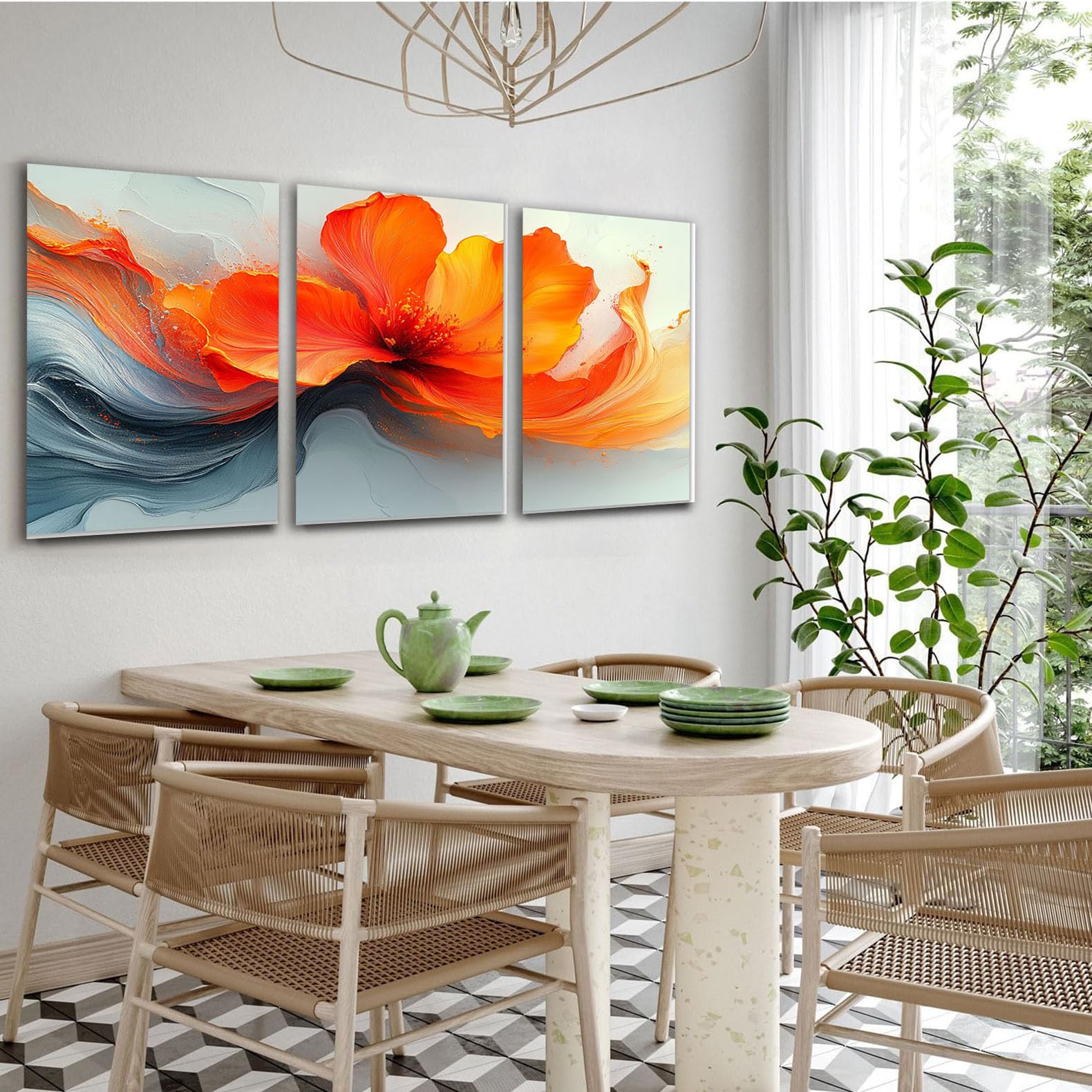 草間彌生Yayoi Kusama版画 向日葵 サイン入り版画 草間彌生 草間彌生