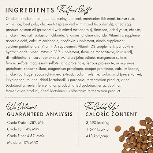 Miniatura 4 de Fromm Classic Puppy Dog Food - Alimento seco prémium para cachorros de razas grandes, medianas y pequeñas, receta de pollo, 5 libras