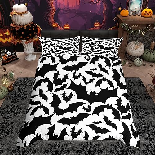 Miniatura 29 de Juego de funda de edredón de tamaño matrimonial, diseño de flores retro, acuarela amarilla, hojas verdes, con 2 fundas de almohada, 3 piezas, 70,