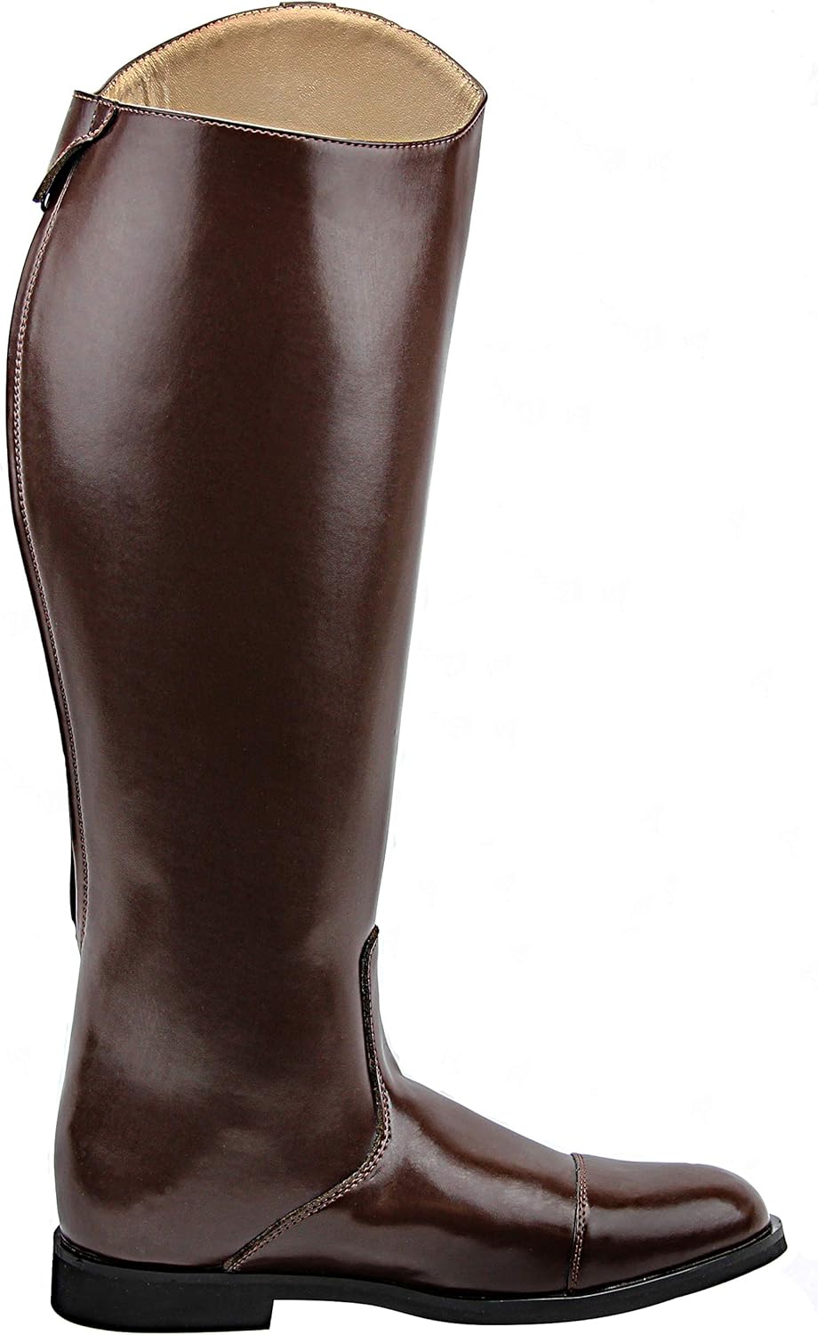 Women Ladies Stirling Dress Dressage Boots with Back Zipper Riding English Equestrian Brown