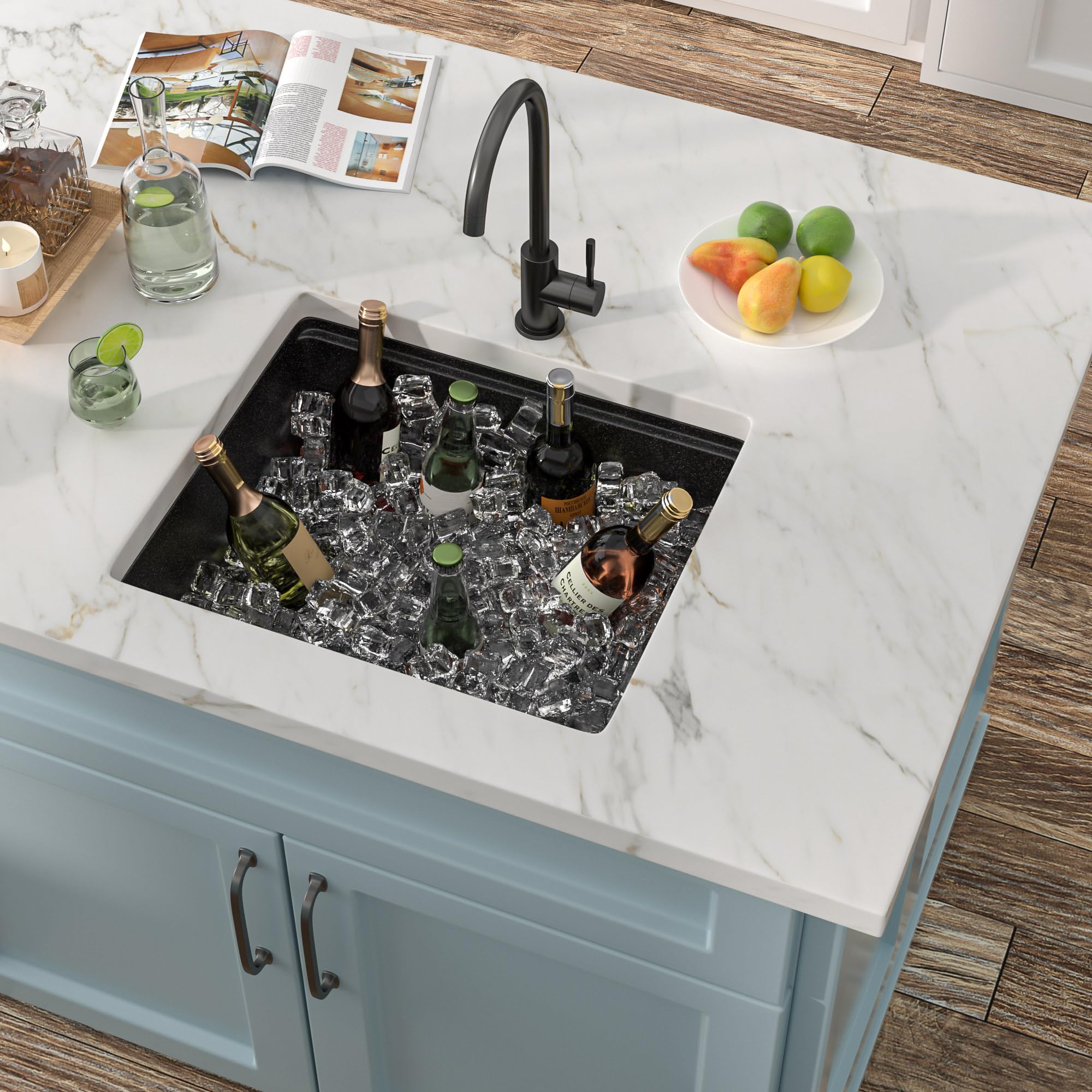 Snapklik 21 Undermount Bar Sink Workstation 21 x18 Undermount snapklik-21-undermount-bar-sink-workstation-21-x18-undermount