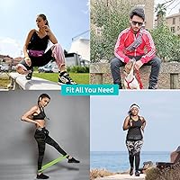 Vista 7 de Waterfly - Cangurera delgada de poliéster suave, resistente al agua, para hombre y mujer, para exteriores, correr, escalar, llevar iPhone 5 6 Plus