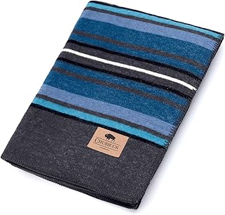 10 Best Wool Blankets for Winter Camping 9 Chubbuck Fire Retardant Wool Blanket