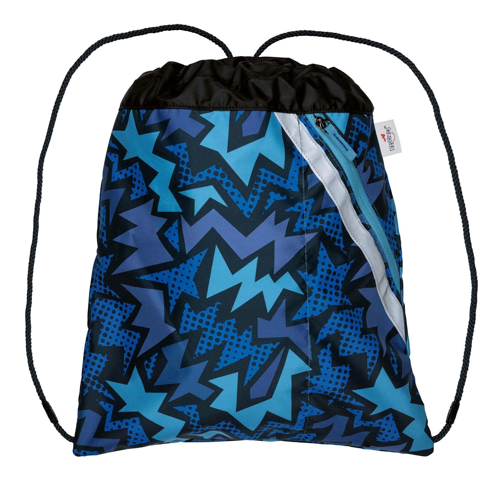 DerDieDas Schulranzen ErgoFlex Tiny Set 6-teilig Dark Dragon blau