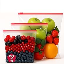 Zipify Zip Lock Bag, Slider Bag - Medium 45