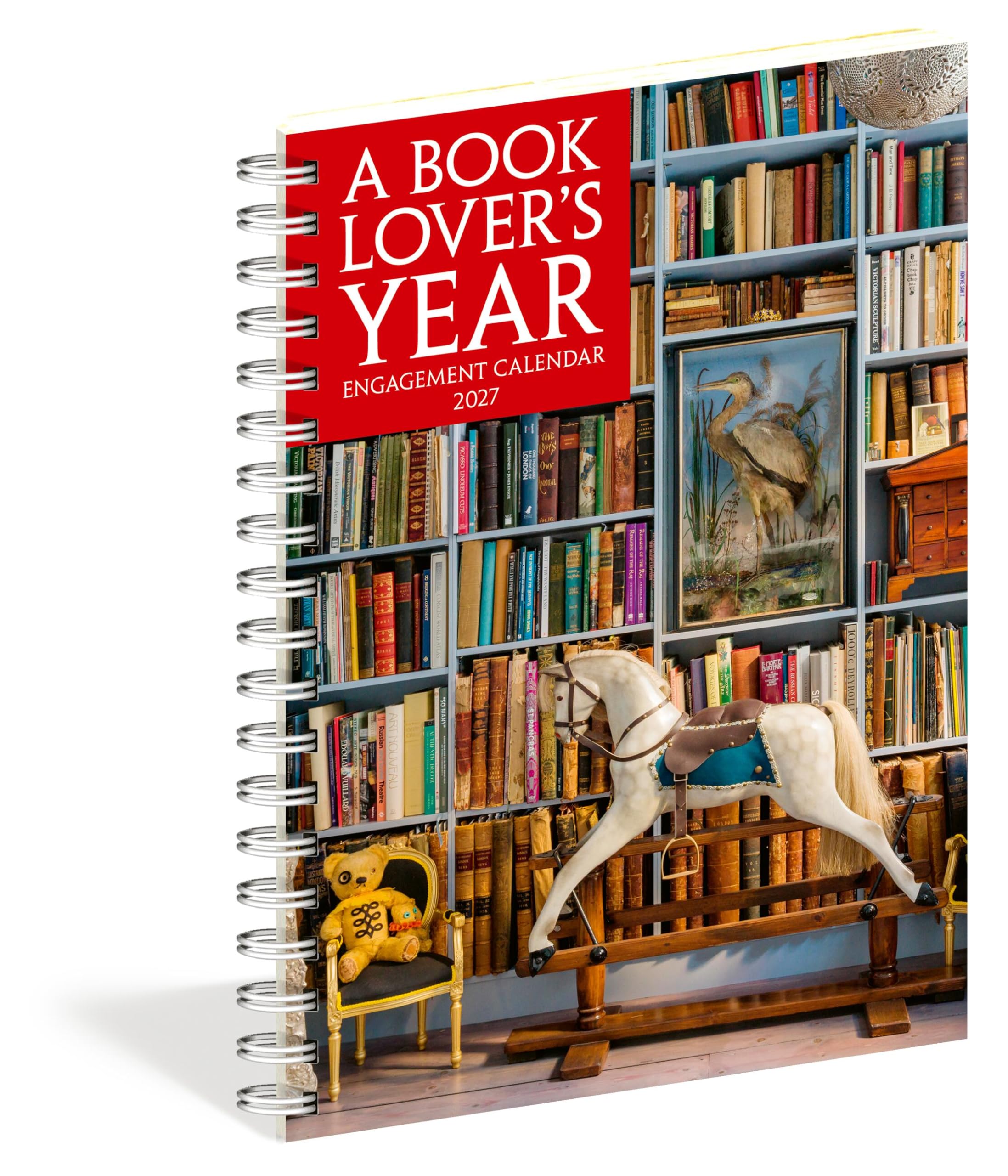 A Book Lover's Year Engagement Calendar 2027: A Year of Literary Quotes, Trivia, History, and Recommendations for Book Lovers