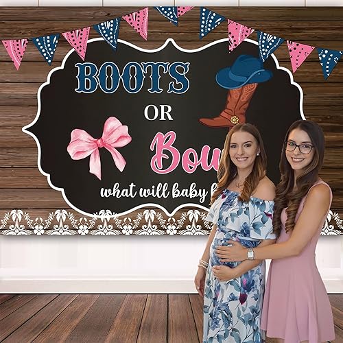 Miniatura 4 de REAGTUGHT Fondo de cumpleaños de vaquero occidental, suministros de fiesta, decoración de fondo de 7 x 5 pies, decoración del salvaje oeste, fondo