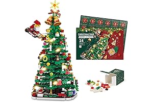 Advent Calendar 2024 Duplo Christmas Tree with LED Light