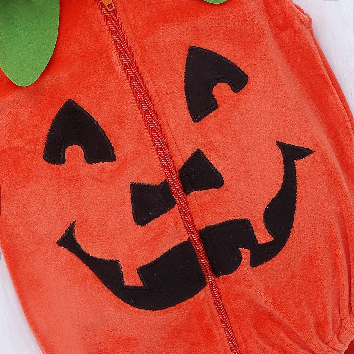 Hifot 3 Pezzi Vestito Zucca Neonato,Costume Zucca Bambino Pagliaccetto con Cappello e Scarpa Costumi Halloween Bambini Ragazze Ragazzi