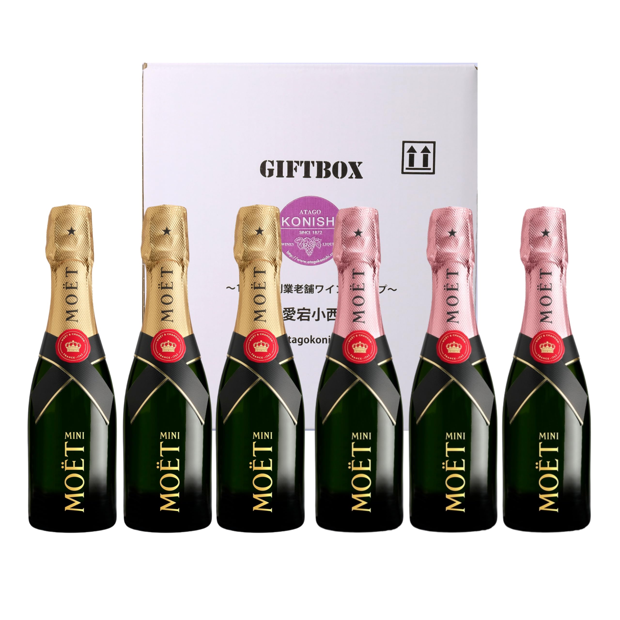 Amazon.co.jp: シャンパン モエ・アンペリアル、モエ・ロゼ