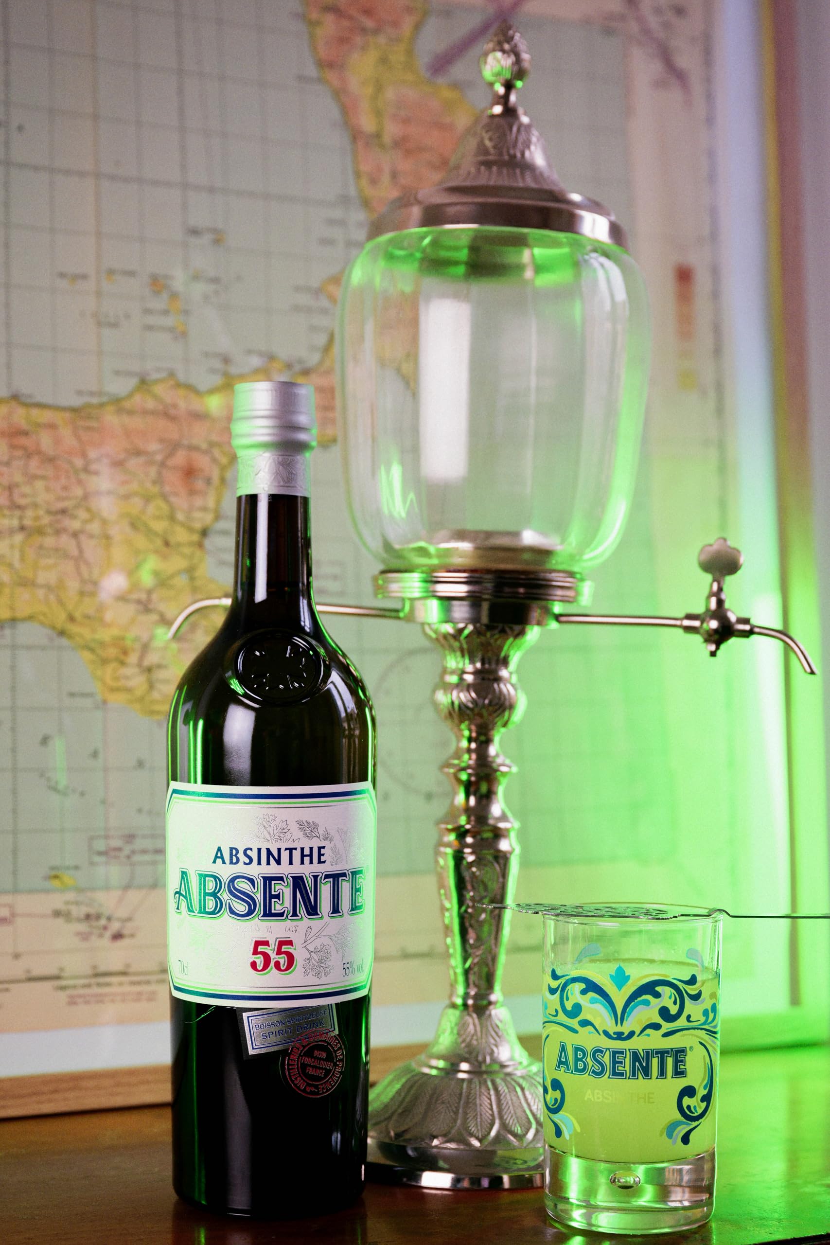 Absente Absinthe 55% Vol. 0,7l in Giftbox