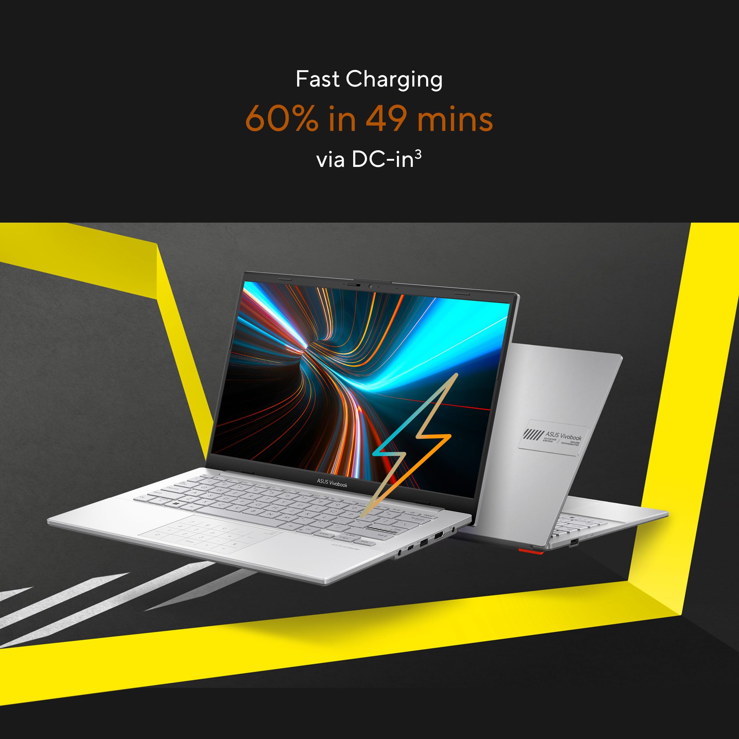 ASUS Vivobook Go 14 (2026),AMD Ryzen 3 30 Processor,AMD Radeon iGPU,8GB RAM,512GB SSD,FHD,14" (35.5 cm),Windows 11,M365 Basic(1Y)* Office 2024,Cool Silver,1.38 Kg,E1404FA-EB1224WS,Thin & Light Laptop — Amazon image 13