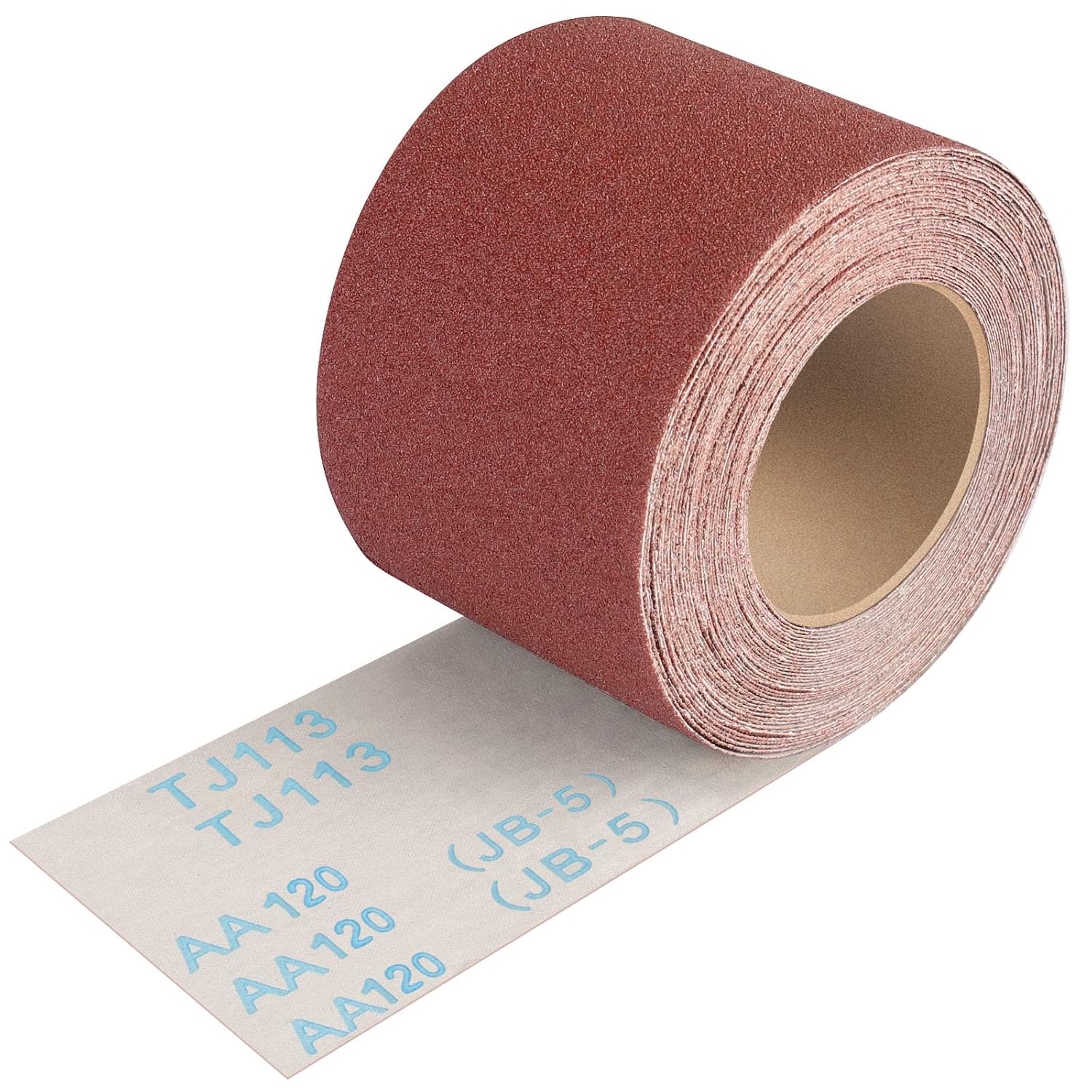 Shineboc Sandpaper Roll, 120 Grit 93mm x 10m Wet Sanding ClothBased