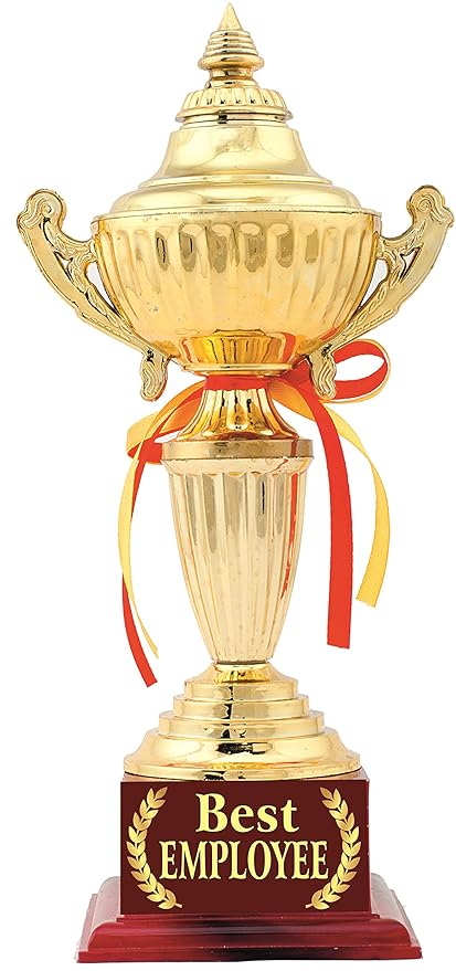 Best Employee Gift : Trophy : Award by AARK INDIA (PC-00476)