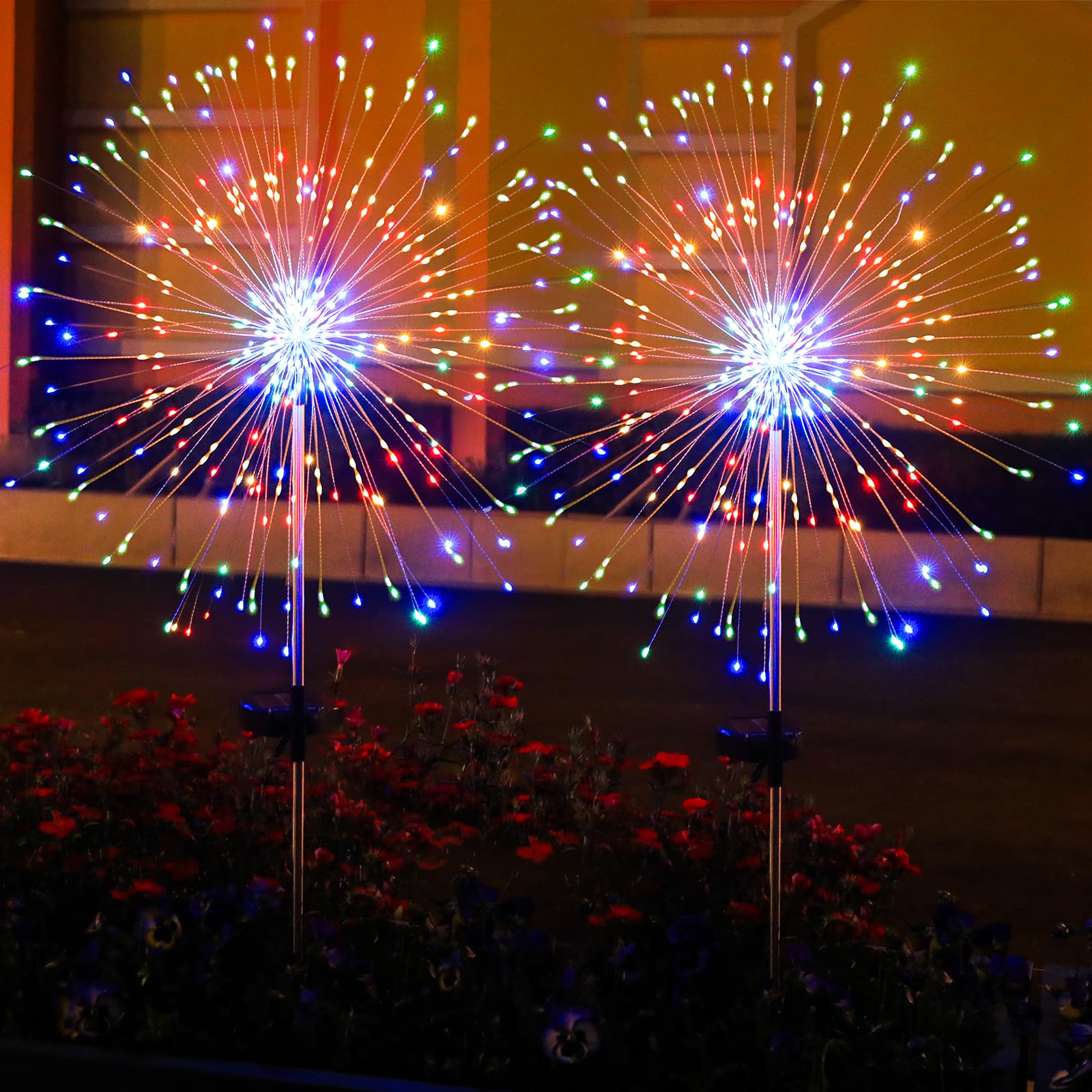 GIACOMO Solarlampen für Außen Garten,Solarleuchten für Außen Solarlichter Pusteblume