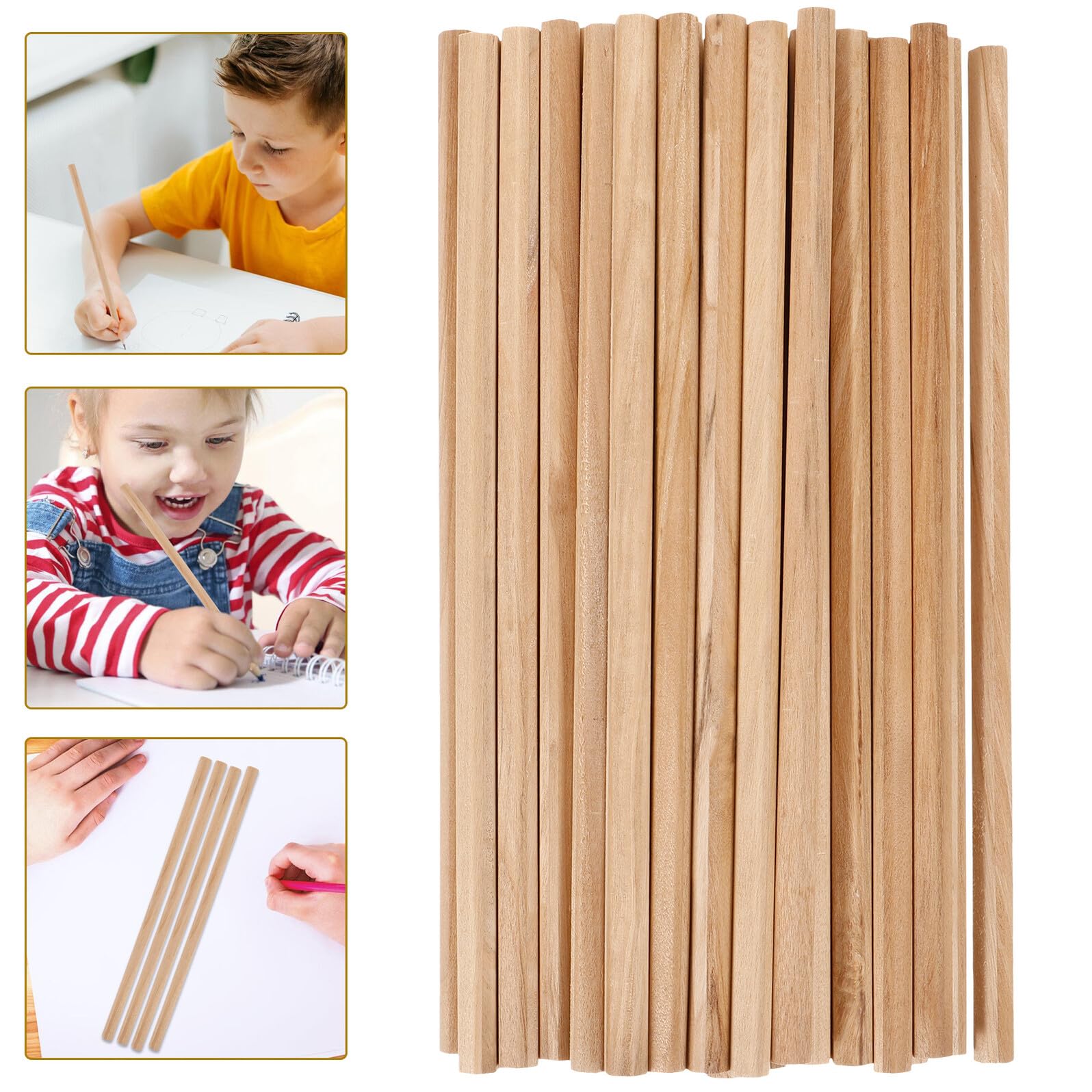 DOITOOL 150 Stck Holzbleistifte Sechseckig Bleistifte Graphitstifte für Zeichnen Skizzieren Schulbedarf Künstler