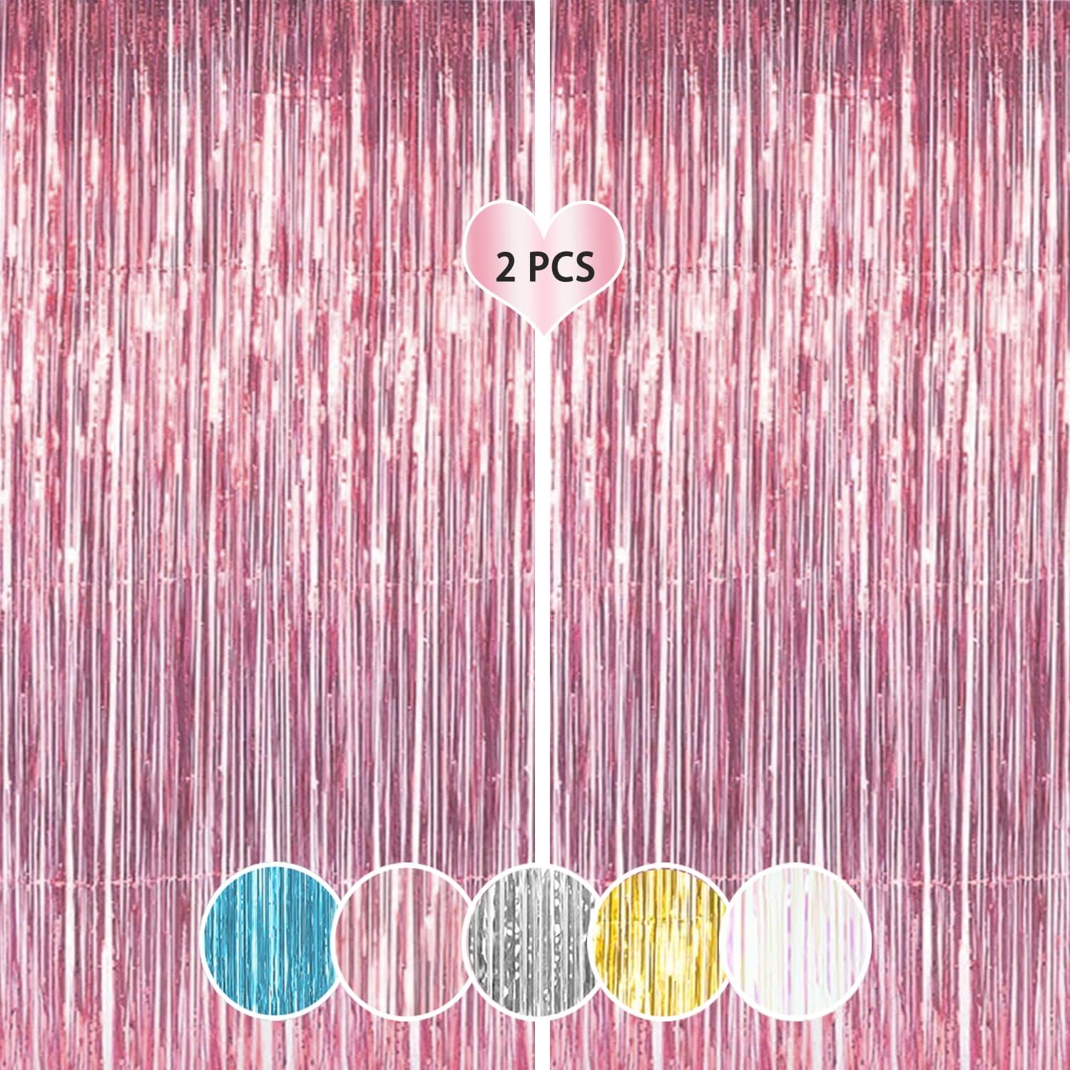 Tinsel Foil Fringe Curtains