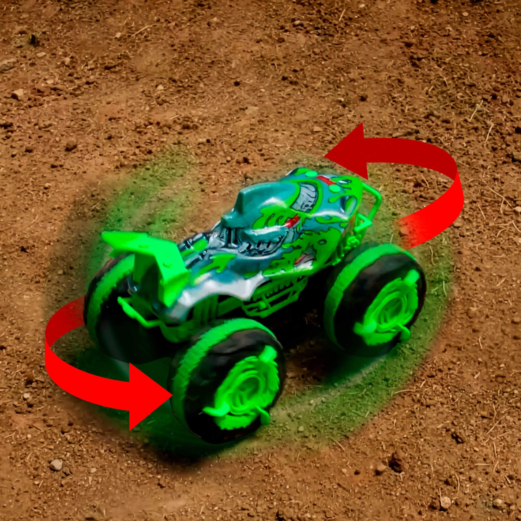 Hot Wheels Monster Trucks Great Bite RC terenowo-wodny