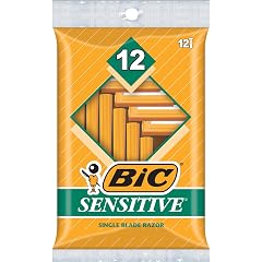 BIC Single Blade Razor Sensitive 12 ct
