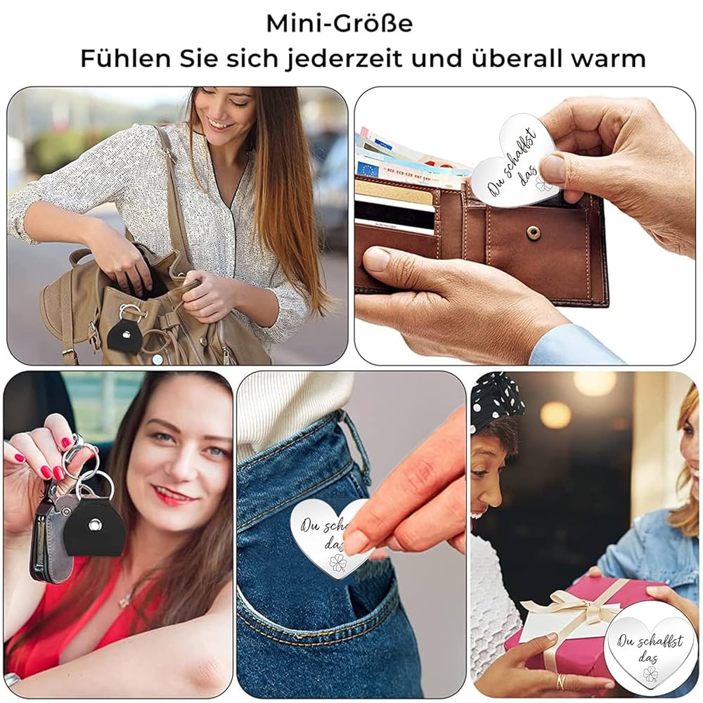 TZQFROCE Wooden Lucky Charm Small Courage Gift Wooden Lucky Charm Wooden For Colleagues Educator School Exam Children, Wood