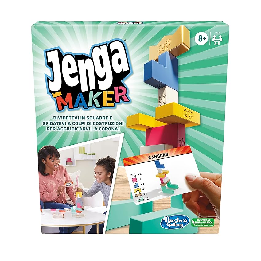 Immagine del prodotto Hasbro - Gaming Jenga Maker, 8+