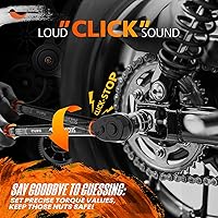 Vista 13 de SUZUME 3PCS Torque Wrench Set 72 Teeth Dual-Direction Adjustable Torque Wrench Dual-Scales 1/4 & 3/8 & 1/2-Inch ±3% Accuracy Click Torque Wrenches