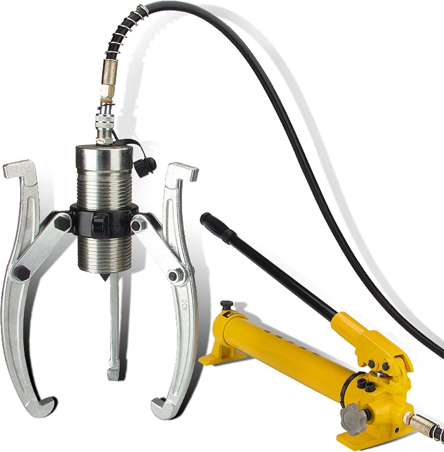 Huanyu 5T-50T Hydraulic Bearing Puller Practical 3 Jaw Gear Puller Seperator with Hydraulic Pump (YL-30T)