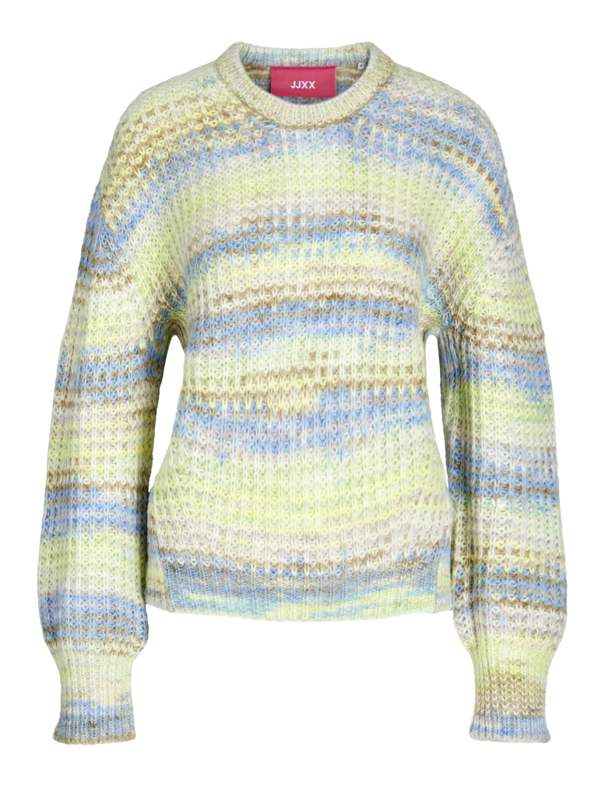 JJXX JXSIMONE SPACE DYE CREW NECK KNIT SN Triko Kadın
