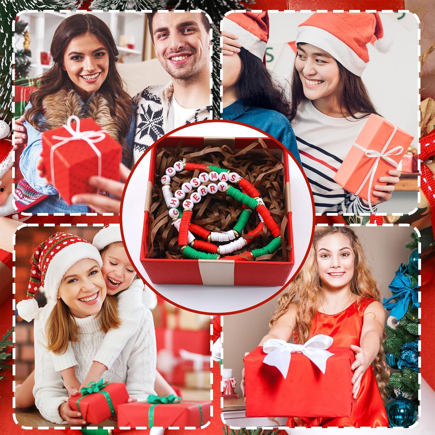 Kenning Mahjong Bracelets Bulk Mahjong Lovers Gifts Stretch Mini-tiles Friendship Beaded Bracelets for Women Party Favors - Image 7