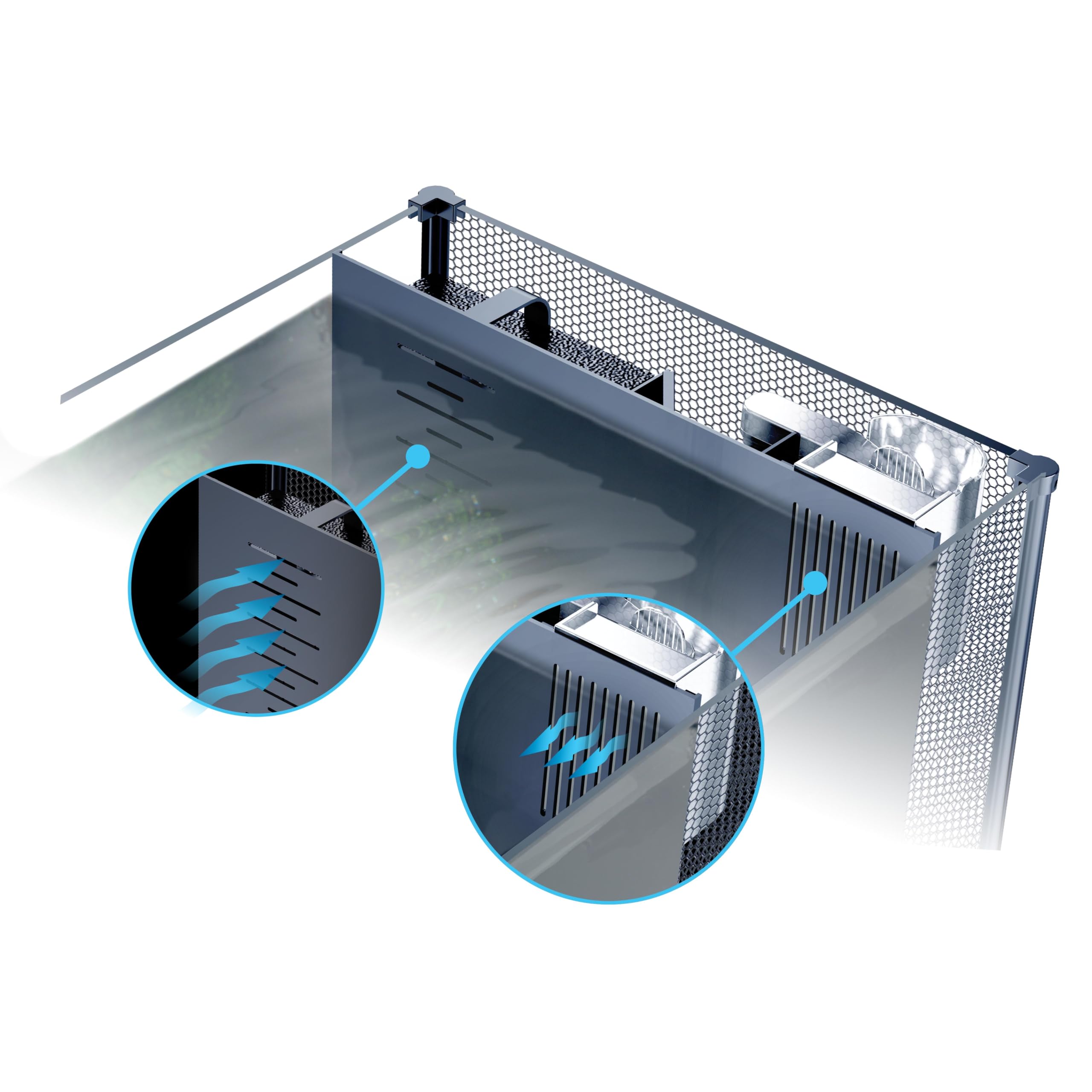 Acuario Kit para Betta Premium, 22,7 litros