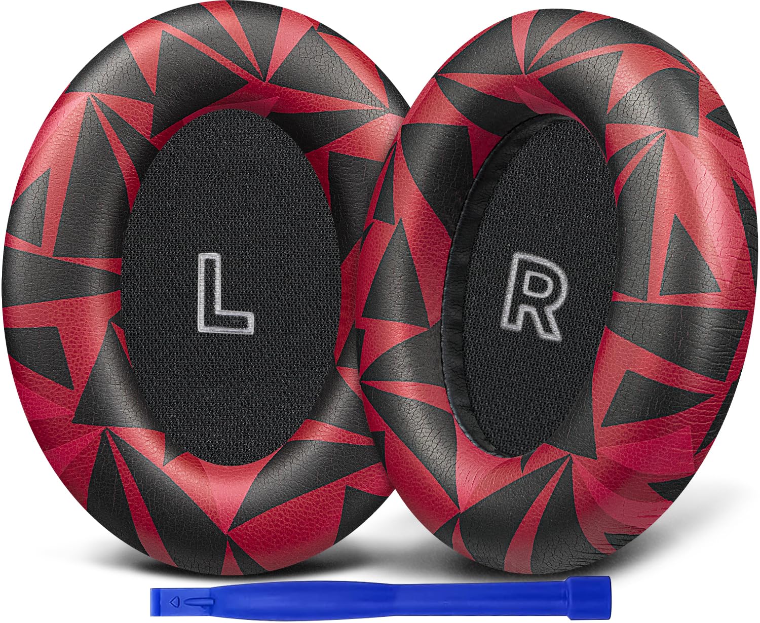 SOULWIT Replacement Earpads for Bose QuietComfort(QC) Ultra Wireless Headphones, Ear Pads Cushions with Softer Protein Leather, High-Density Noise Cancelling Foam - Red Storm-image-40
