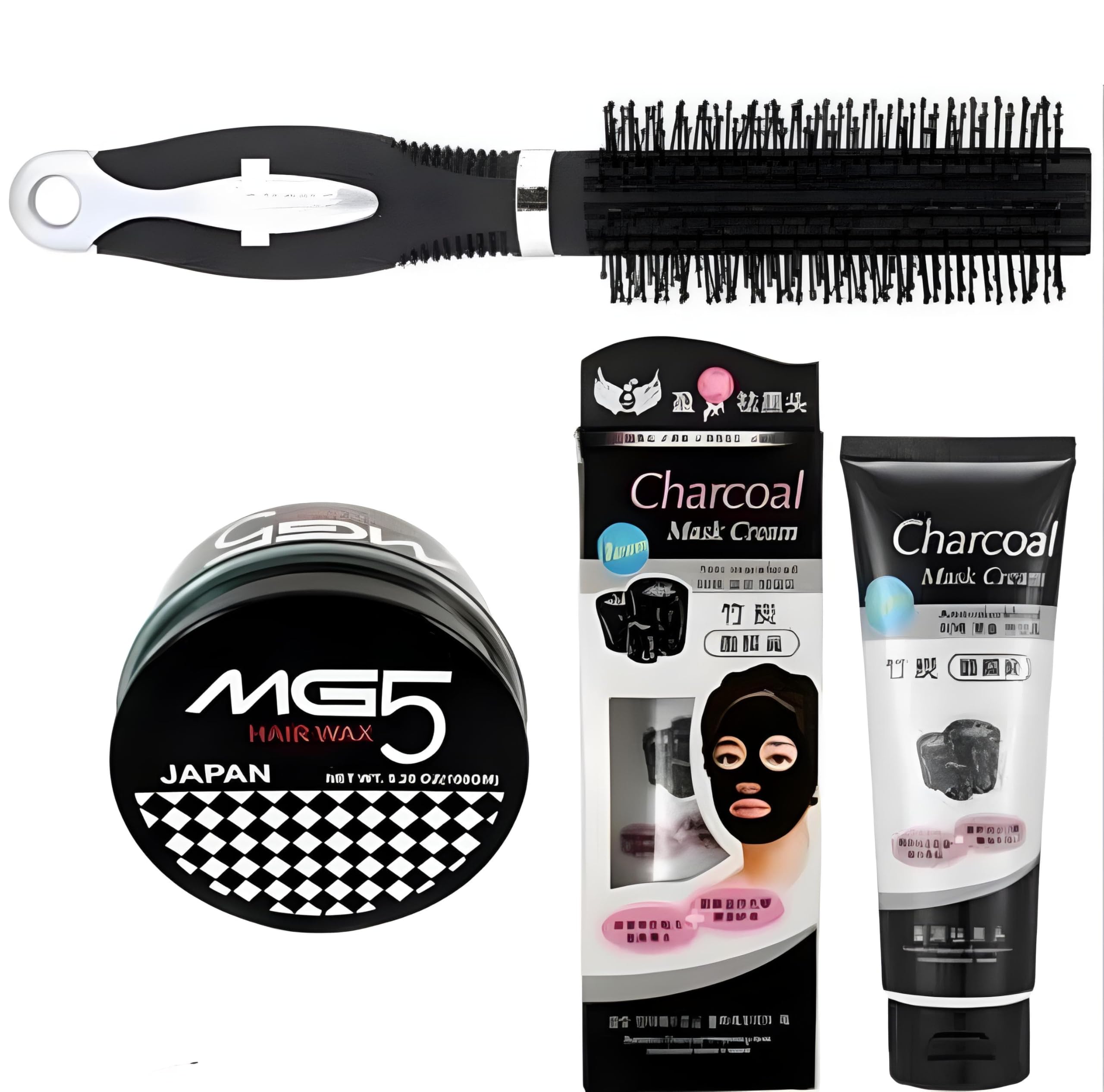 M/S DALIP & SONS All Makeup Products 4 in 1 Combo Set Comb Hair Wax Charcoal Pack of 3-picture-35