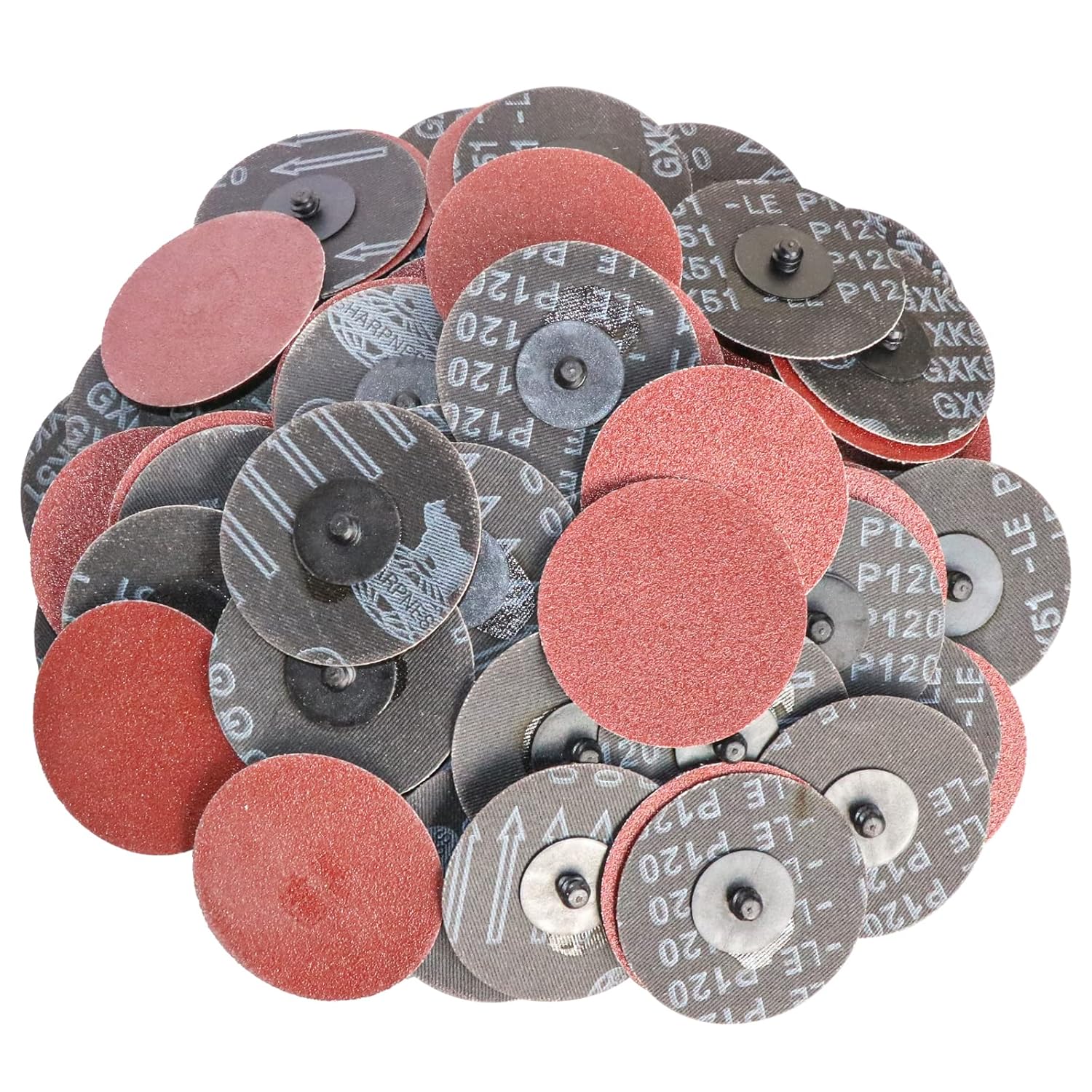 3" inch Sanding Disc R-Type Quick Change Surface Conditioning Disc,for Die Grinder, Surface Striping, Grinding, Polishing, Fast Finishing (80)