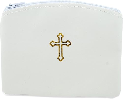 Miniatura 1 de Hermoso rosario católico (6, blanco)