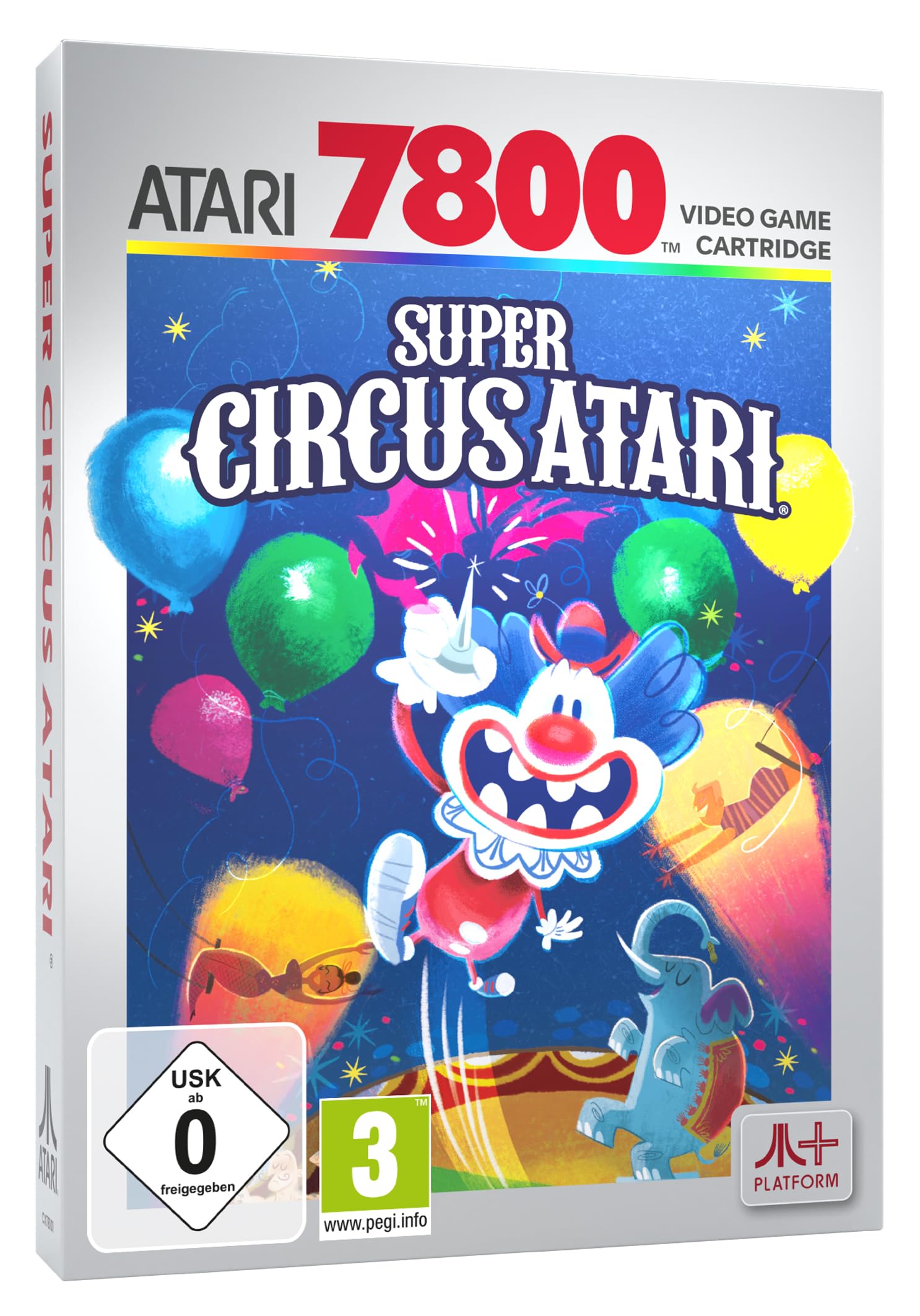 Super Circus Atari (Compatible with Atari 2600+, 7800+ and 7800)
